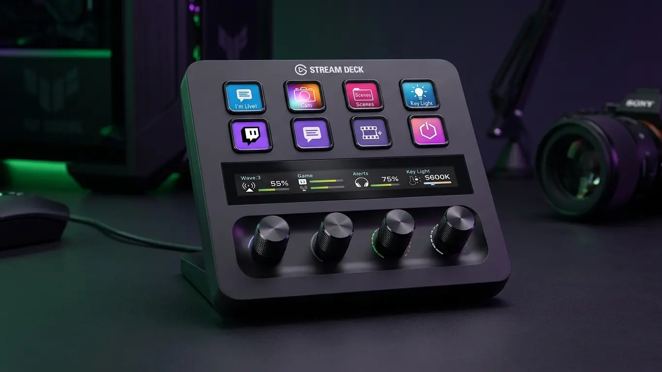 Maduber Elgato Stream Deck Plus Streaming Controller Maduber Elgato Stream Deck Plus streaming controller